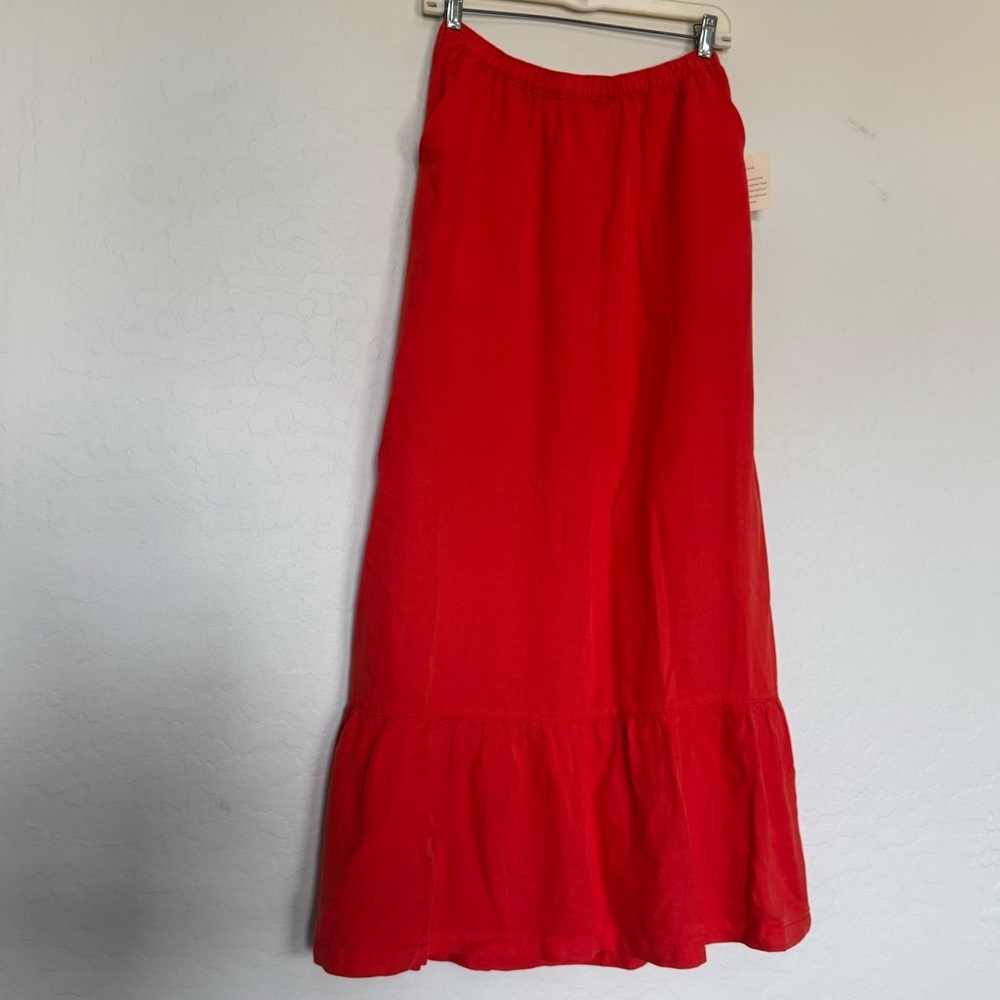Calypso St. Barth linen midi skirt size small NWT - Picture 1 of 10